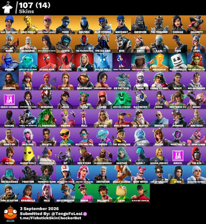 🎮 Cuenta Fortnite