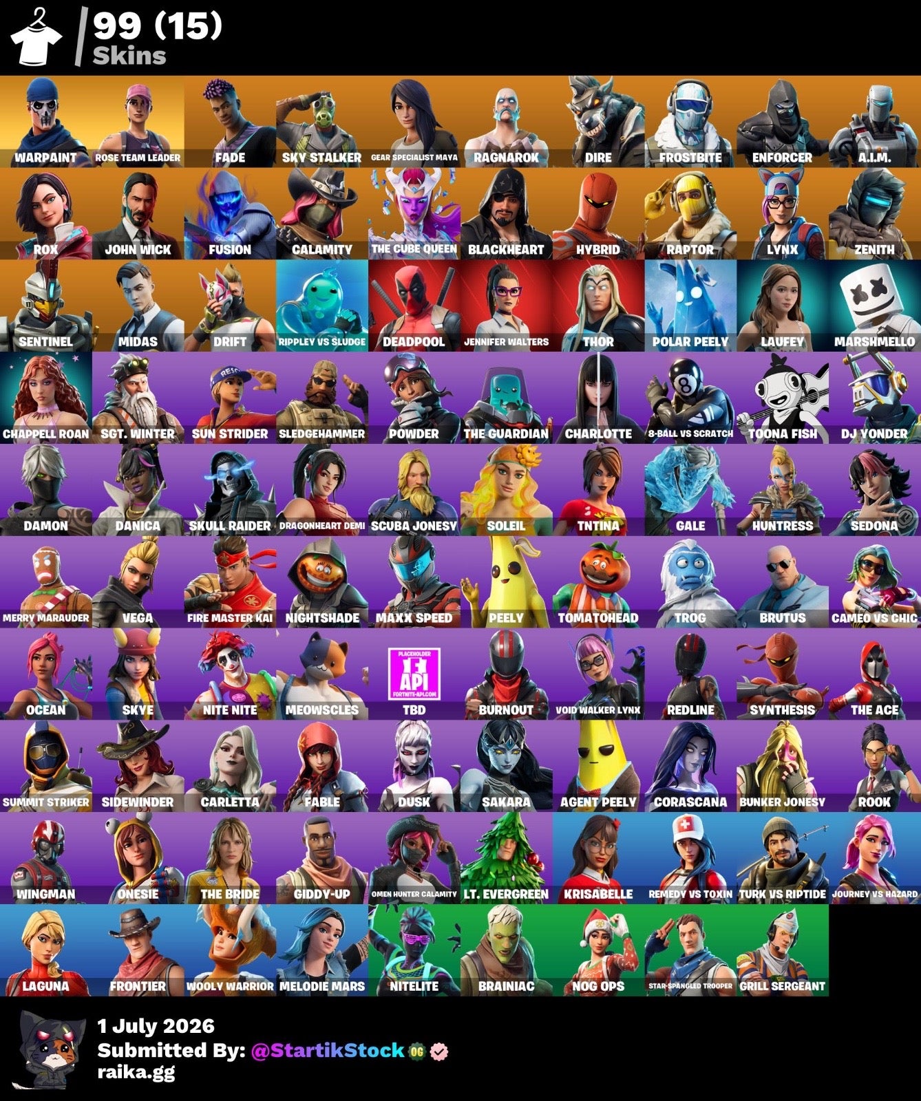 🎮 Cuenta Fortnite