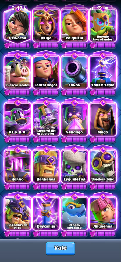👑 Cuenta Clash Royale