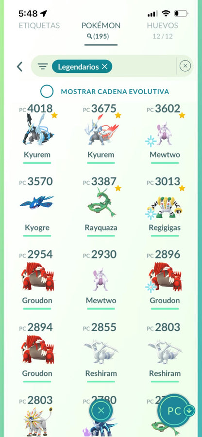 ⚡ Cuenta Pokémon