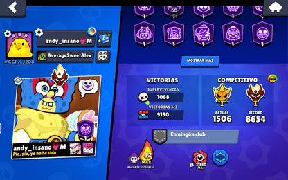 ⚡ Cuenta Brawl Stars