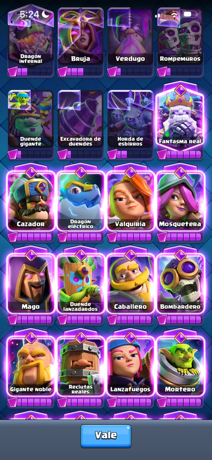 👑 Cuenta Clash Royale