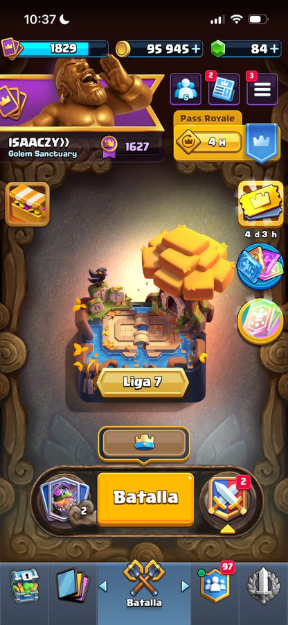 👑 Cuenta Clash Royale