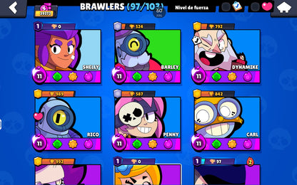 ⚡ Cuenta Brawl Stars