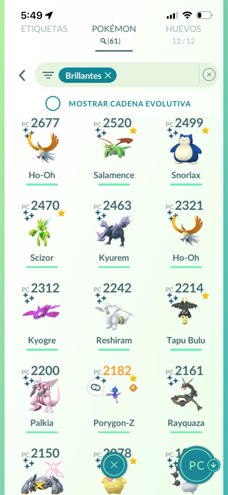 ⚡ Cuenta Pokémon