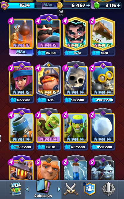 👑 Cuenta Clash Royale