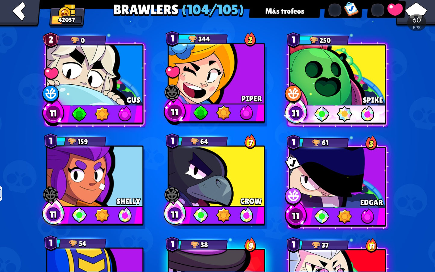 ⚡ Cuenta Brawl Stars