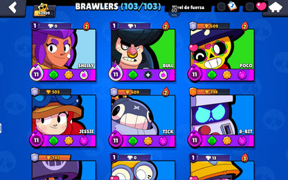 ⚡ Cuenta Brawl Stars