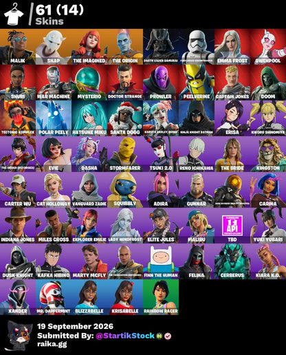 🎮 Cuenta Fortnite