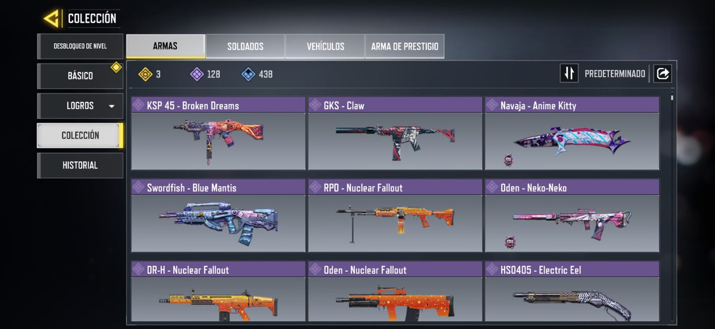 🎖️ Cuenta COD Mobile