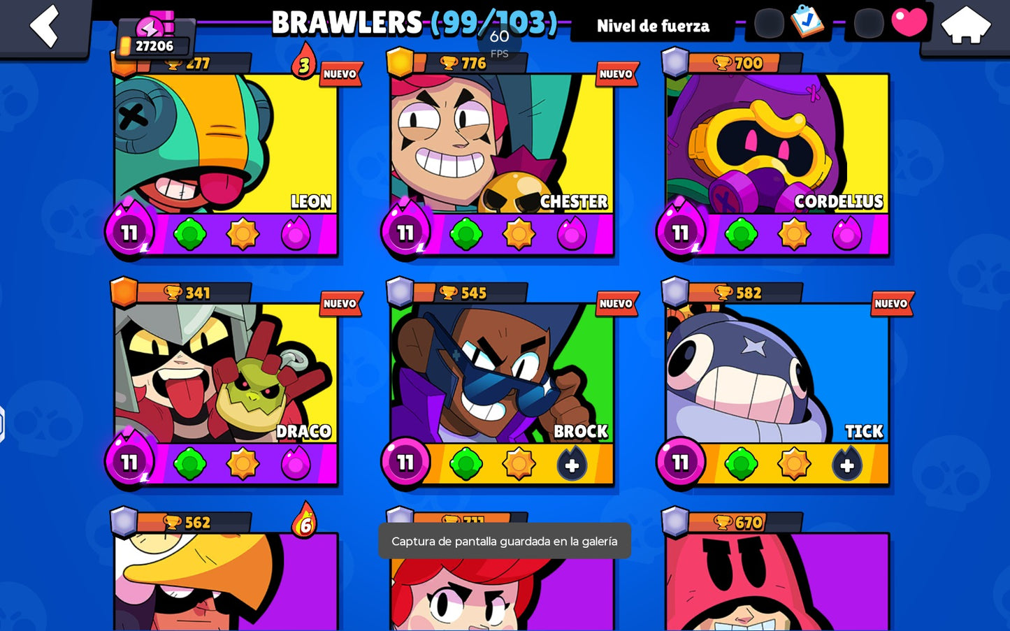 ⚡ Cuenta Brawl Stars