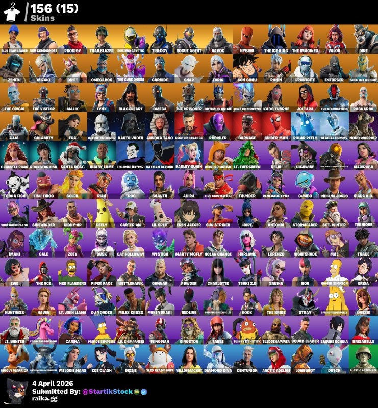 🎮 Cuenta Fortnite