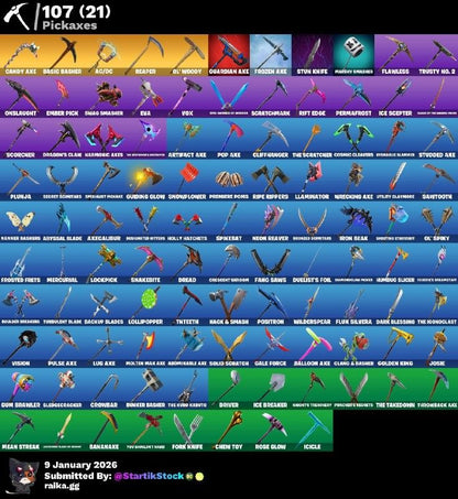 BLACK KNIGHT! SPARKLE SPECIALIST! TOMA LA L! STW! BLUE SQUARE! ROYALE KNIGHT! DERIVA! ELITE! MIDAS DORADO! ROGUE AGENT! PICO AC/DC! SKIN FUNDADOR! OMEGA! VALOR! DARK VOYAGER! LYNX! HYBIRD! CARBIDE! RAGNAROK! HAVEN! RUST LORD! MOONWALKER! HOPE! PICO...