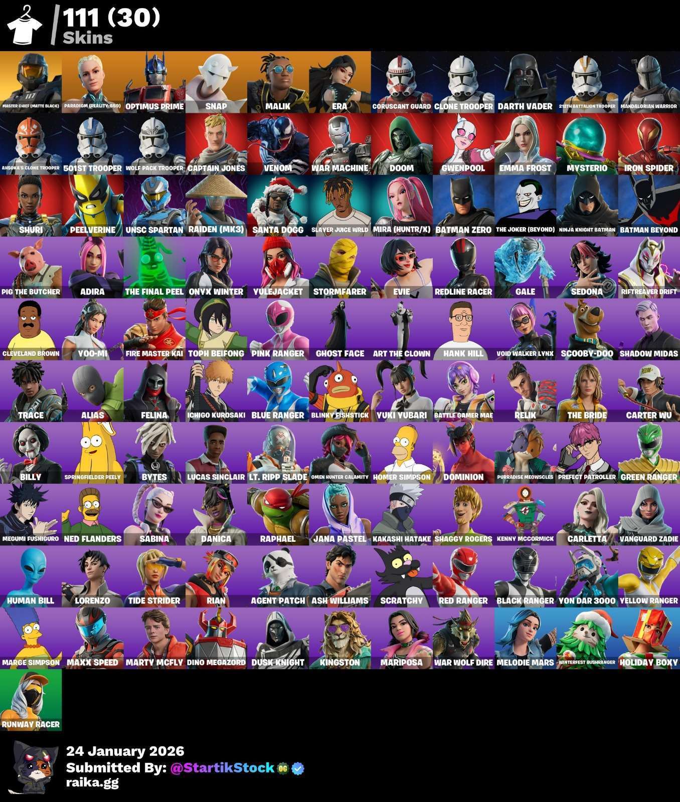 MASTER CHIEF! SNAP! ERA! SKINS STAR WARS! DOOM! VENOM! PASE MARVEL! IDOLS! DC! PASE MARVEL! (699 MX) @everyone