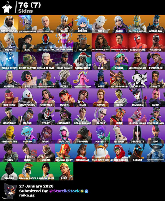 PERRO BALENCIAGA! NEZUMI! SNAP! SPECTRA KNIGHT! ERA! MIZUKI! SKIN FUNDADOR! ERA! DOOM SLAYER! IDOLS! HAVEN! (499 MX) @everyone