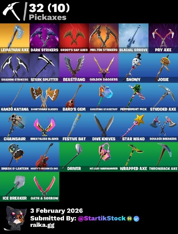 HACHA DE KRATOS! MANDALORIAN! LARA CROFT! SKINS DE TIENDA!! (899 MX) @everyone