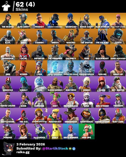 TOMA LA L! ELITE! STW! CARBON
COMMANDER! ROGUE AGENT! POINT PATROLLER! DERIVA! CARBIDE! OMEGA! THE ICE KING! ZENITH! RAGNAROK! VALOR! HYBIRD! LYNX! BURRITO SABANERO! MOONWALKER! SIDEWINDER! RUST LORD! PICO REAPER! (799 MX) @everyone