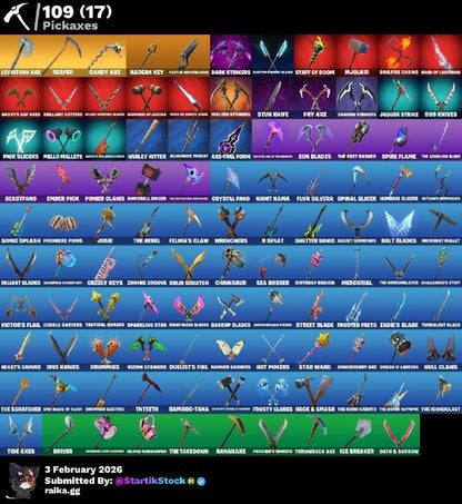 HACHA DE KRATOS! NEO VERSA! CLOUD STRIKER! PETER GRIFIN! ETERNAL KNIGHT! LARA CROFT! PREDATOR! KYMERA! MANDALORIAN! SKINS STAR WARS! PASE MARVEL! IDOLS! DC! (1099 MX) @everyone