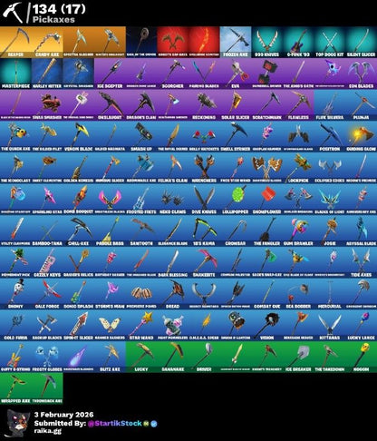 ROGUE AGENT! CLOUD STRIKER! CARBIDE! ZENITH! THE ICE KING! VALOR! SPECTRA KNIGHT! SNAP! LYNX! CALAMITY! HYBIRD! OMEGA! DARTH VADER! IDOLS! PICO REAPER! PICO CANDY! (949 MX) @everyone