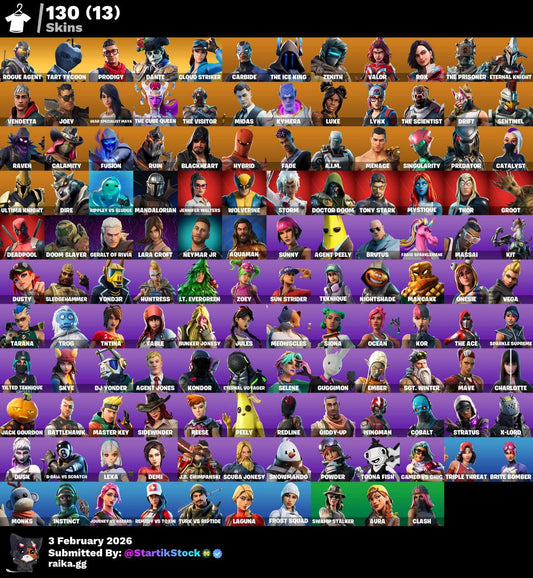 ROGUE AGENT! SKIN APPLE! CLOUD STRIKER! LARA CROFT!DANTE! CARBIDE! THE ICE KING! VALOR! ZENITH! ETERNAL KNIGHT! RAVEN! CALAMITY! FUSION! KYMERA! DERIVA! CALAMITY! MANDALORIAN! DOOM SLAYER! PASE MARVEL! PICO REAPER! (999 MX) @everyone
