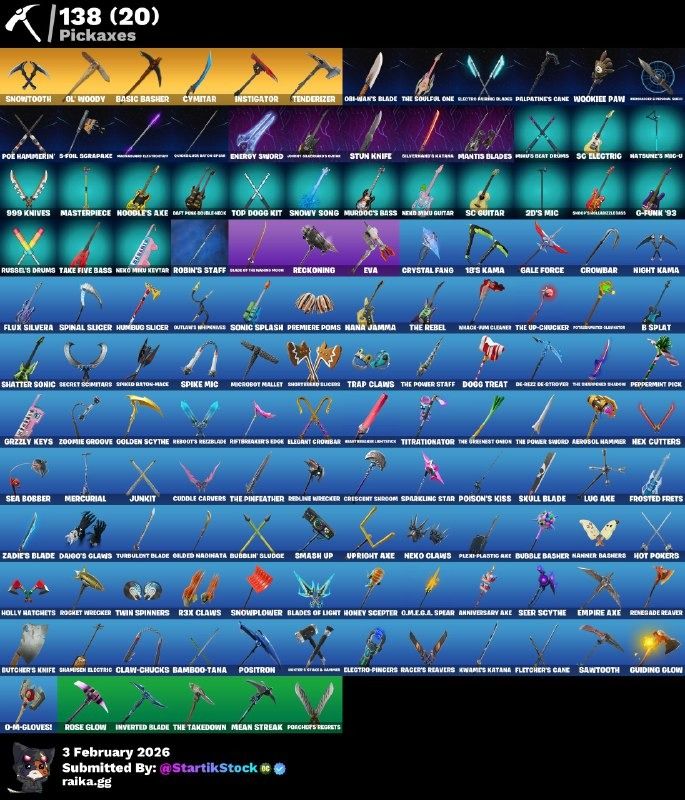 STW! FIXER! SUB-ZERO! HAVOC! ROGUE AGENT! TWITCH SKIN! CARBIDE! CALAMITY! JOSSLY GERENTE SKIN! DC! (1099 MX) @everyone