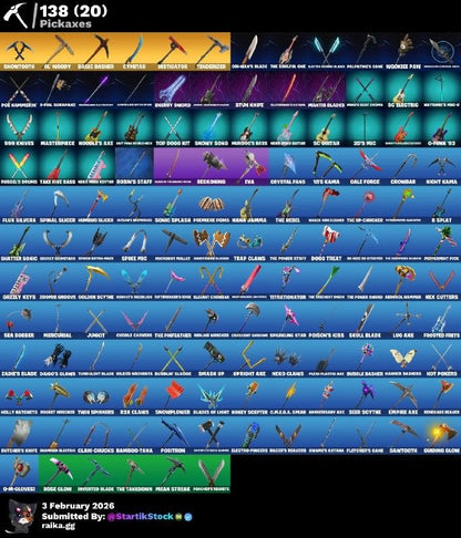 STW! FIXER! SUB-ZERO! HAVOC! ROGUE AGENT! TWITCH SKIN! CARBIDE! CALAMITY! JOSSLY GERENTE SKIN! DC! (1099 MX) @everyone