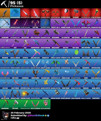 TRAVIS! TOMA LA L! ELITE! NEZUMI! PREDATOR! FUSION! HYBIRD! LYNX! DARK VOYAGER! CARBIDE! DERIVA! OMEGA! RAGNAROK! ZENITH! THE ICE KING! CALAMITY! MANDALORIAN! SPIDER-GWEN! LARA CROFT! DOOM SLAYER! DC! RUST LORD! SIDEWINDER! BURRITO SABANERO! (3199...