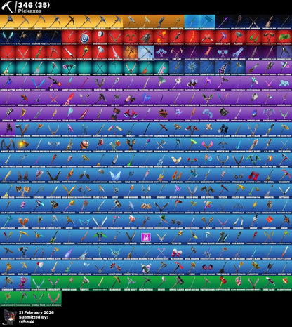 TRAVIS! GLOW! MIDAS DORADO! STW! LARA CROFT! SPECTRA KNIGHT! SKIN FUNDADOR! CHUN-LI! NEZUMI! HYBIRD! GOKU! PREDATOR! ETERNAL KNIGHT! KYMERA! RED KNIGHT! SNAP! DARTH VADER! MANDALORIAN! PASE MARVEL! DEADPOOL! SPIDERMAN! SUB-COMMANDER! DOOM SLAYER!...