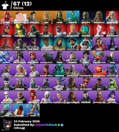 +60 SKINS! PETER GRIFIN! ZEUS! HADES! DOOM! PASE MARVEL! IDOLS! HOPE! MUCHAS SKINS DE TIENDA! VINCULABLE A TODO! (449 MX) @everyone