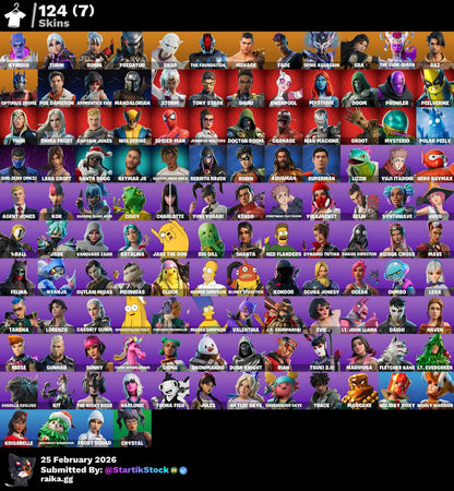 LARA CROFT! KYMERA! PREDATOR! SNAP! SKIN FUNDADOR! ERA! MANDALORIAN! DOOM! SUB-ZERO! IDOLS! DC! PASE SIMPSONS! VINCULABLE A TODO! (749 MX) @everyone