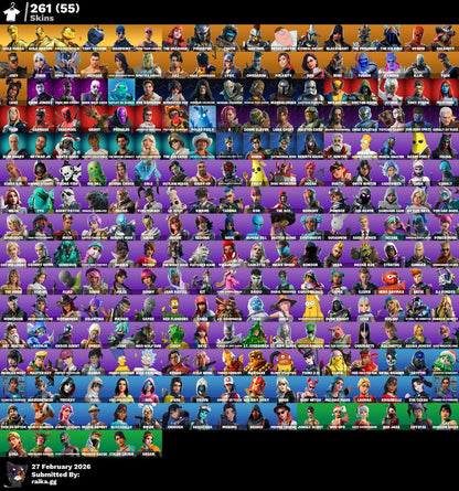 MIDAS DORADO! SKIN APPLE! STW! PREDATOR! ZENITH! PETER GRIFIN! ETERNAL KNIGHT! THE ICE KING! PICO CANDY! MUCHAS SKINS DE TIENDA! +260 SKINS! NO XBOX! (1799 Mx) @everyone