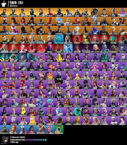 TOMA LA L! ELITE! JELTY! SULTURA! DERIVA! LARA CROFT! SUB-COMMANDER! TRILOGY! POINT PATROLLER HAVOC! ZENITH! ROGUE AGENT! LYNX! KYMERA! HYBIRD! NEZUMI! SKIN FUNDADOR! SPECTRA KNIGHT! SNAP! FUSIÓN! DOOM SLAYER! HAVEN! BURRITO SABANERO! 190 SKINS!...