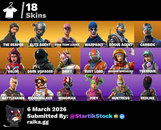 TOMA LA L! STW! ELITE! ROGUE AGENT! DERIVA! CARBIDE! VALOR! RUST LORD; MOONWALKER! VINCULABLE A TODO! (749 MX) @everyone