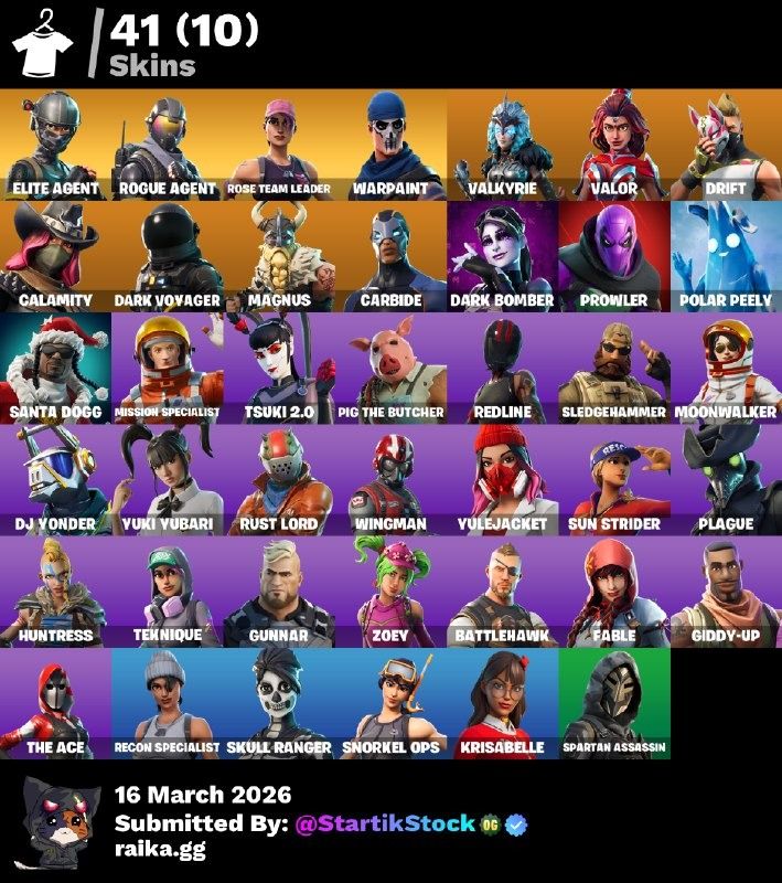 TOMA LA L! STW! ELITE! ROGUE AGENT! VALOR! DERIVA! CALAMITY! DARK VOYAGER! CARBIDE! IDOLS! MOONWALKER! RUST LORD! ZOEY! BURRITO SABANEGRO! NO XBOX! (749 MX) @everyone
