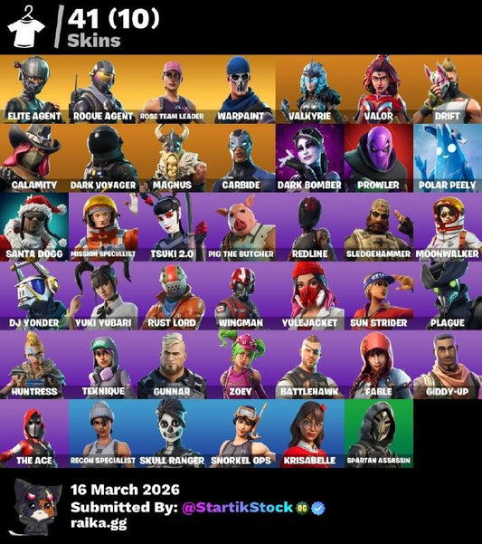 TOMA LA L! STW! ELITE! ROGUE AGENT! VALOR! DERIVA! CALAMITY! DARK VOYAGER! CARBIDE! IDOLS! MOONWALKER! RUST LORD! ZOEY! BURRITO SABANEGRO! NO XBOX! (749 MX) @everyone
