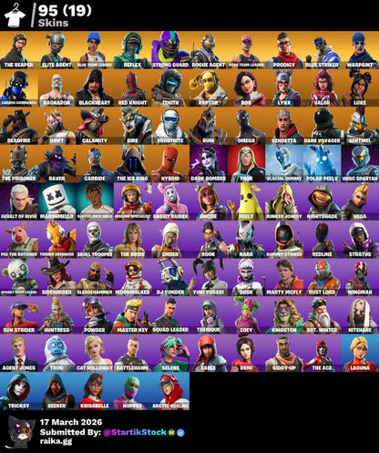 TOMA LA L! ELITE! JELTY! REFLEX! ROGUE AGENT! STW! BLUE STRIKER! CARBON COMMANDER! DERIVA! RAGNAROK! RED KNIGHT! ZENITH! RAPTOR! LYNX! VALOR! CALAMITY! RUIN! OMEGA! DARK VOYAGER! CARBIDE! THE ICE KING! IDOLS! SIDEWINDER! MOONWALKER! RUST LORD!...