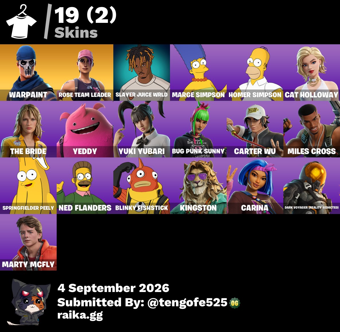 🎮 Cuenta Fortnite