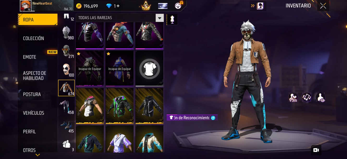 🔥 Cuenta Free Fire