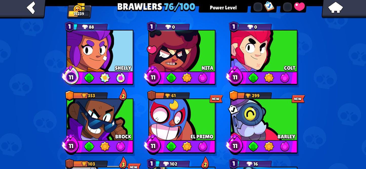 ⚡ Cuenta Brawl Stars