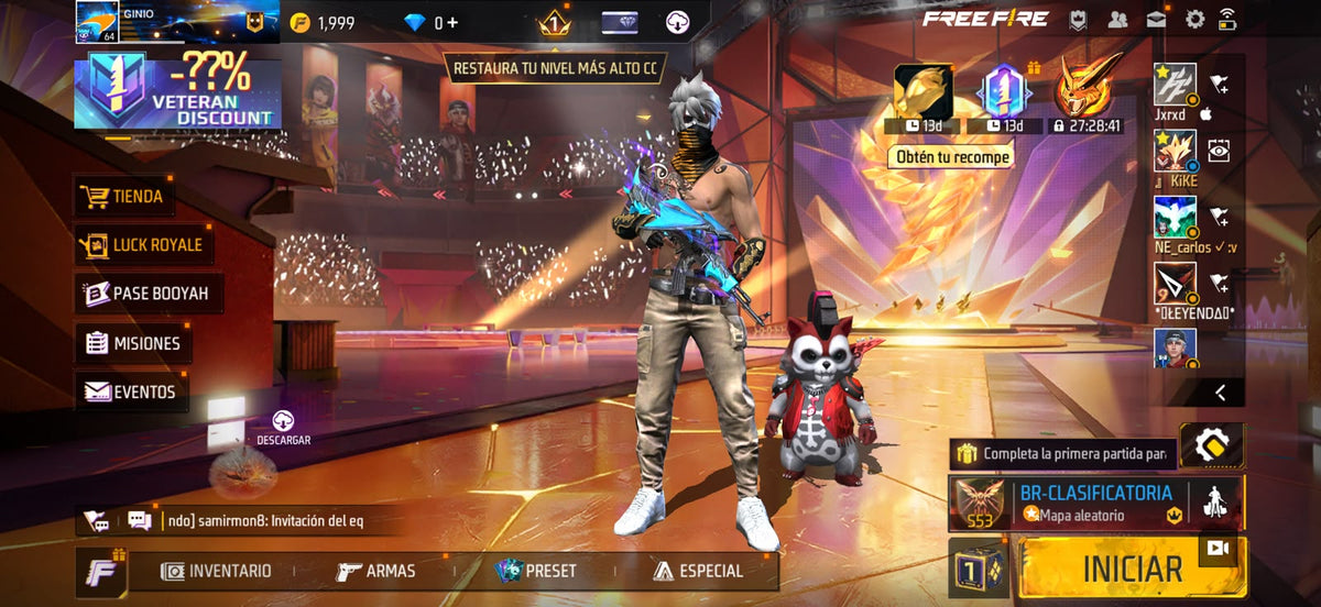 🔥 Cuenta Free Fire