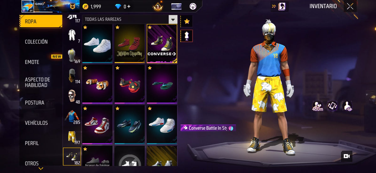 🔥 Cuenta Free Fire