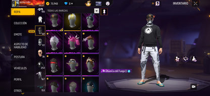 🔥 Cuenta Free Fire