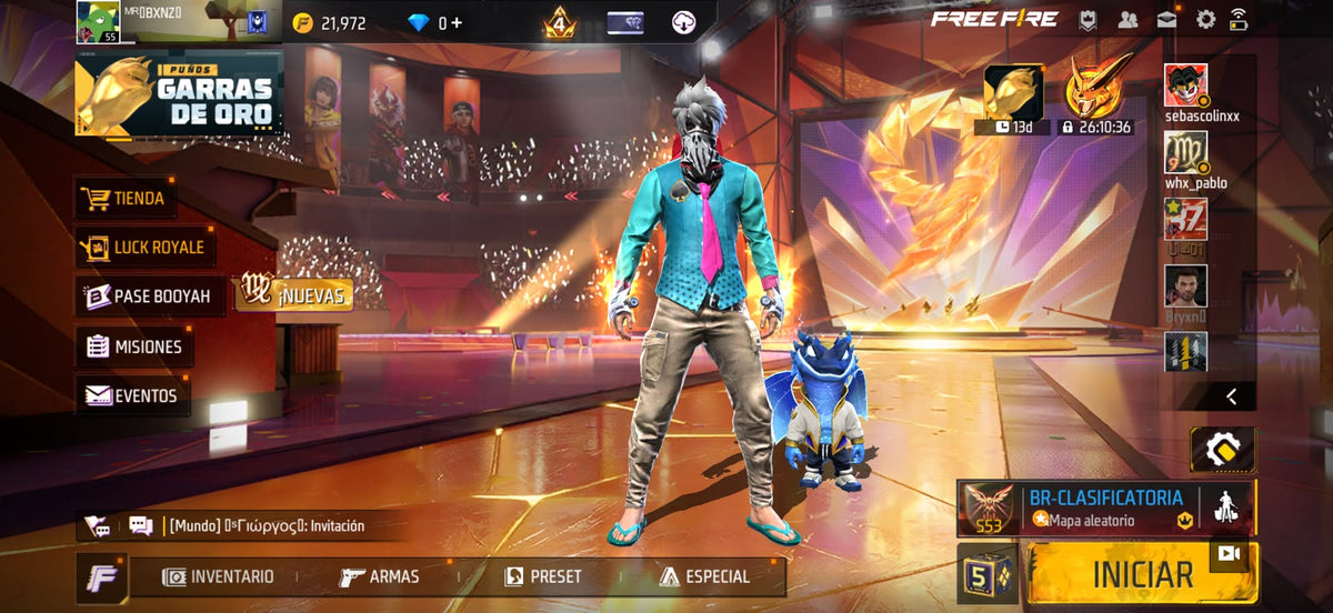 🔥 Cuenta Free Fire