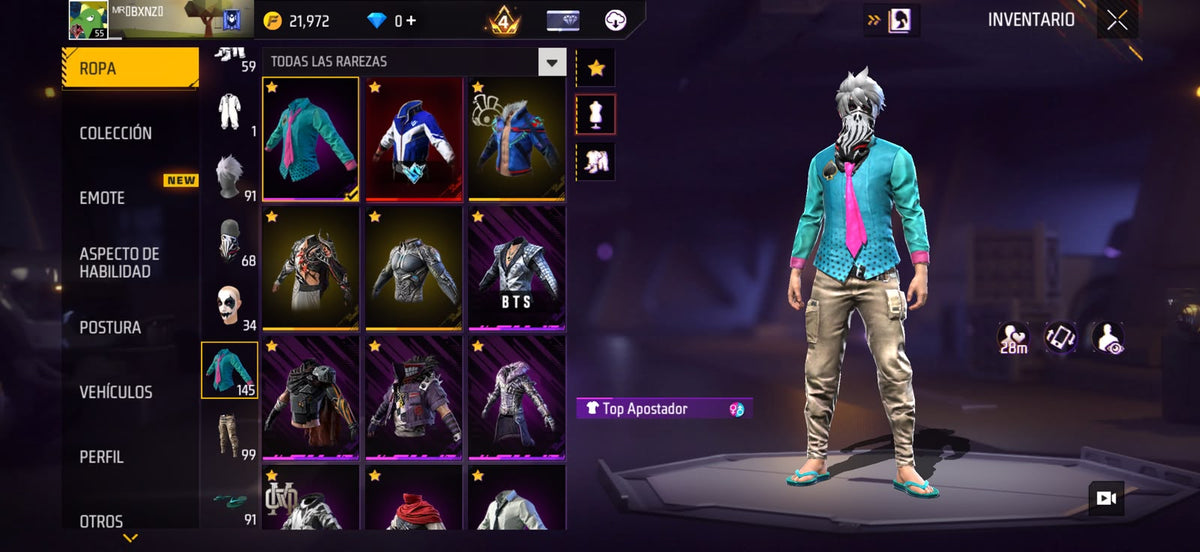 🔥 Cuenta Free Fire