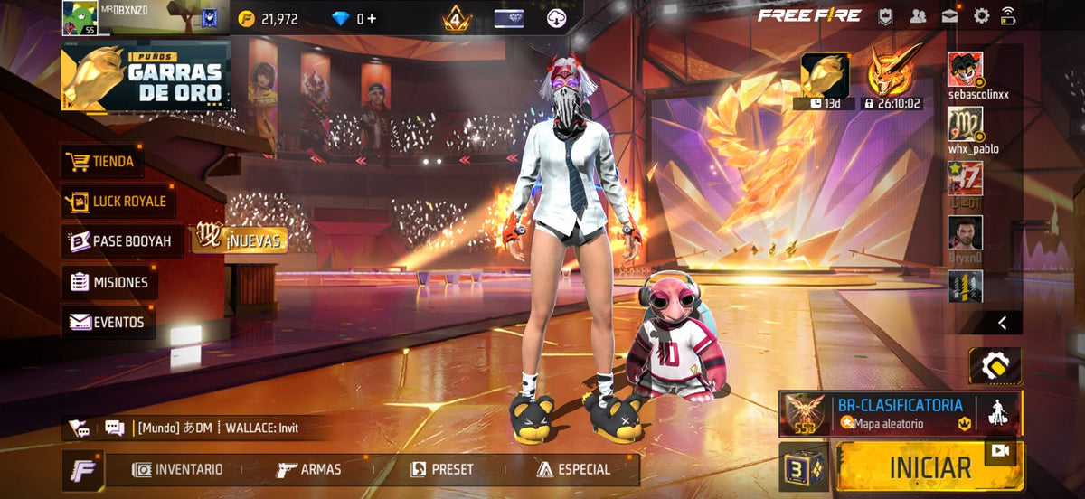 🔥 Cuenta Free Fire