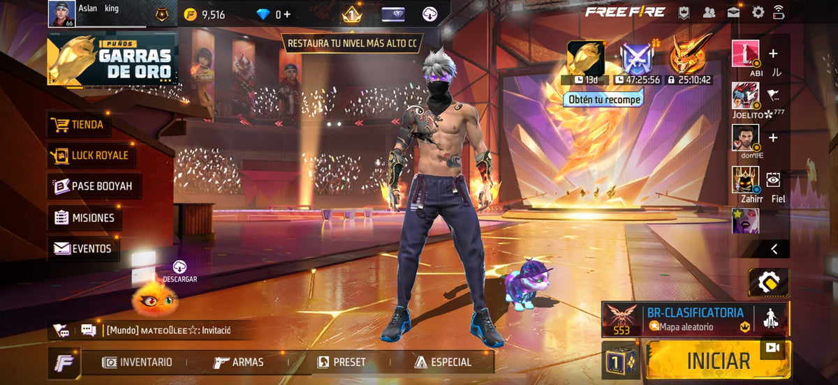 🔥 Cuenta Free Fire