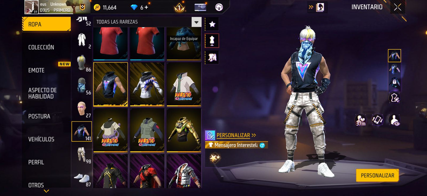 🔥 Cuenta Free Fire