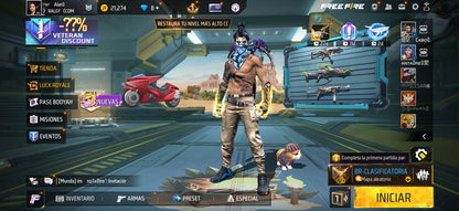 🔥 Cuenta Free Fire