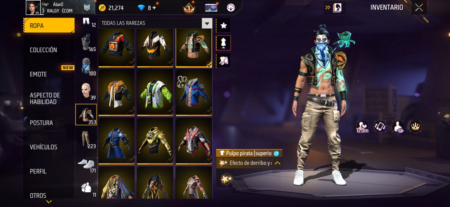 🔥 Cuenta Free Fire