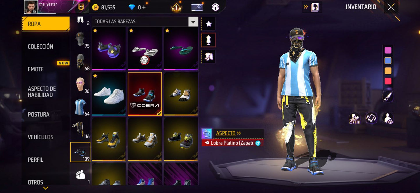 🔥 Cuenta Free Fire
